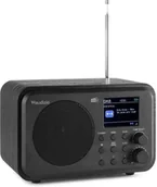 Radioodtwarzacze - Audizio Radio Milan DAB radio z akumulatorem czarne one size - miniaturka - grafika 1