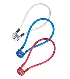 Master Lock Bügelschloss zapięcie do kabli/8213 LED, niebieski, jeden rozmiar FA003550801 - Zabezpieczenia do roweru - miniaturka - grafika 1