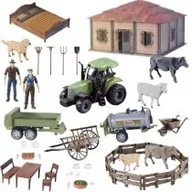 Figurki dla dzieci - Zestaw farma domek rolnika DIY - miniaturka - grafika 1