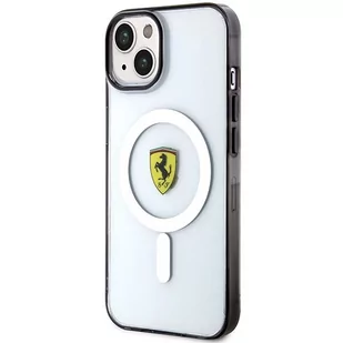 Ferrari FEHMP14SURKT iPhone 14 6,1" przezroczysty/transparent hardcase Outline Magsafe - Etui i futerały do telefonów - miniaturka - grafika 2