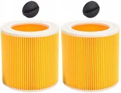 Filtry do odkurzaczy - 2x Filtr zmywalny do Karcher WD2 WD3 MV3 SE4001 SE4002 MATERIAŁ PREMIUM - miniaturka - grafika 1