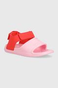 Buty dla dziewczynek - Puma sandały dziecięce kolor różowy - miniaturka - grafika 1