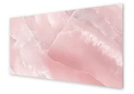 Dekoracje domu - Panel kuchenny HOMEPRINT Różowy polerowany marmur 120x60 cm - miniaturka - grafika 1