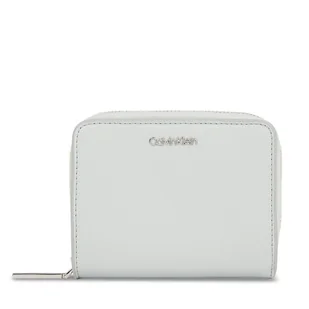Mały Portfel Damski Calvin Klein Ck Must K60K611937 Szary - Portfele - miniaturka - grafika 1