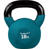 Kettlebell - MOVIT Kettlebell hantle neoprenowe - 18 kg - miniaturka - grafika 1