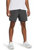 Spodenki męskie - Under Armour Szorty w kolorze szarym do biegania - miniaturka - grafika 1