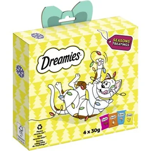 Dreamies X-Mas Opakowanie prezentowe 120 g - Przysmaki dla kotów Dreamies X-Mas Opakowanie prezentowe 120 g - Przysmaki dla kotów - miniaturka - grafika 1