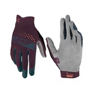 Rękawiczki - Leatt, Rękawiczki MTB 1.0 Gripr, Xs/Eu6/Us7, Dusk Unisex-Adult, Fioletowy, XS - miniaturka - grafika 1