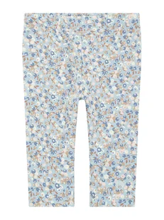 Steiff Legginsy w kolorze błękitno-beżowym - Spodenki dla niemowląt - miniaturka - grafika 1