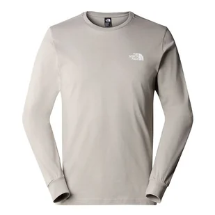 Koszulka The North Face Easy 0A87N8PI61 - szara - Koszulki sportowe męskie - miniaturka - grafika 1