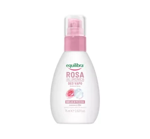 EQUILIBRA Rosa Różany dezodorant w sprayu z kwasem hialuronowym, 75ml - Dezodoranty i antyperspiranty dla kobiet - miniaturka - grafika 1