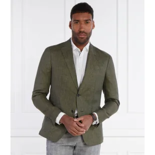 Joop! Lniana marynarka Hoverest | Slim Fit - Marynarki męskie - miniaturka - grafika 1