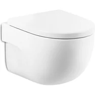 Miski WC - Roca Meridian Compacto miska WC wisząca Rimless biała A346244000 - Outlet - miniaturka - grafika 1