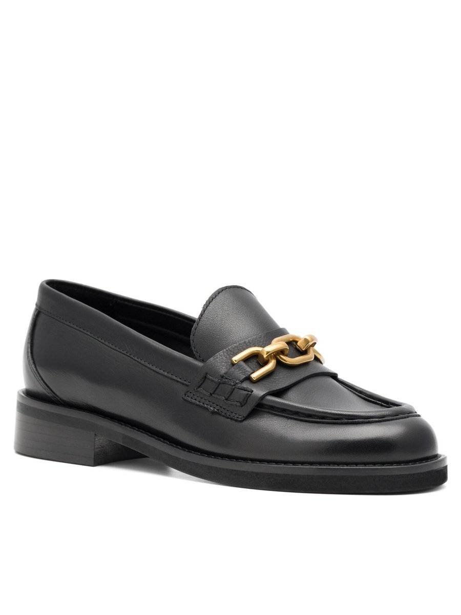 Gino Rossi Loafersy Damskie Czarny SARA-23SS91