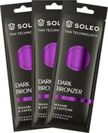 Balsamy i kremy do opalania - Soleo Tan Technology Dark Bronzer Mocny Bronzer Do Opalania x3szt 15ml - miniaturka - grafika 1