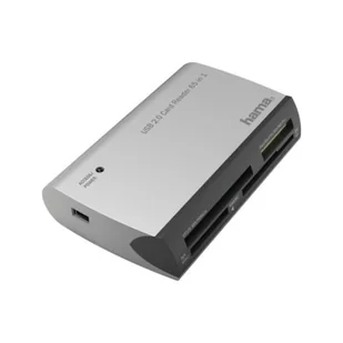 Hama Czytnik CZYTNIK KART 65 W 1 USB2.0 KARTON 2001290000 - Czytniki kart pamięci - miniaturka - grafika 1
