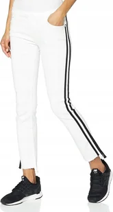 REPLAY DAMSKIE SPODNIE JEANSOWE BIAŁE Z LAMPASAMI 34 JSL - Spodnie damskie - miniaturka - grafika 1