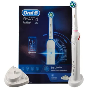 BRAUN Oral-B Smart4 4000 UltraThin White - Szczoteczki elektryczne - miniaturka - grafika 1
