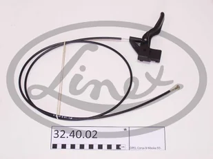 Cięgno zamka pokrywy komory silnika Linex 32.40.02 - Nadwozie - akcesoria - miniaturka - grafika 1