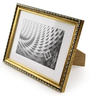 Ramki na zdjęcia - Ramka 10x15 Alaska 01 złoty - miniaturka - grafika 1