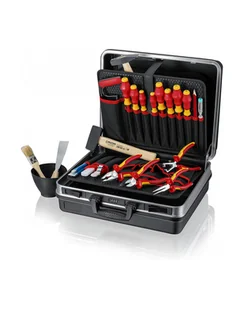 Knipex 002105HLS zestaw monterski narzędzi do instalacji elektrycznej, 24 szt. 002105HLS - Narzędzia warsztatowe - miniaturka - grafika 2