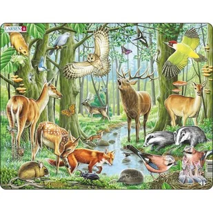 Larsen Puzzles Puzzles European Forest LA-FH17 - Puzzle - miniaturka - grafika 1