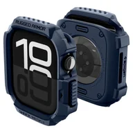 Akcesoria do smartwatchy - SPIGEN RUGGED ARMOR V2 APPLE WATCH 10 / 11 (42 MM) NAVY BLUE - miniaturka - grafika 1