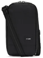 Torby męskie - Torebka antykradzieżowa Pacsafe RFIDsafe Tech Crossbody - jet black - miniaturka - grafika 1