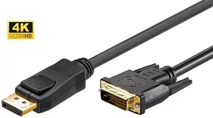 MicroConnect Kabel DVI DisplayPort 1 Czarny DP-DVI-MM-100 - Kable - miniaturka - grafika 1