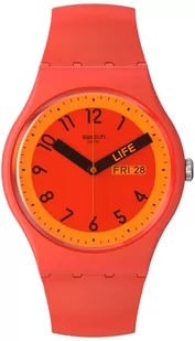 Zegarek Zegarek Swatch SO29R705 PROUDLY RED - Zegarki męskie - miniaturka - grafika 1