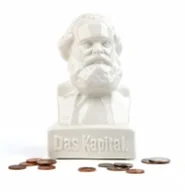 Pozostałe książki - Karl Marx Money Bank weiss - miniaturka - grafika 1
