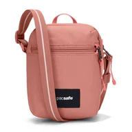 Torby podróżne - Torebka miejska antykradzieżowa Pacsafe Go Micro Crossbody 1,5L Rose różowy - miniaturka - grafika 1