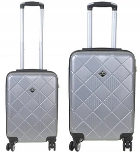 Walizka mała kabinowa ABS SUNBAG - MODEL CETUS SILVER 30 litrów - Walizki - miniaturka - grafika 1