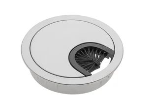 Vivolink VLDG60 organizator na kable Biurko Cable grommet Szary - Maskownice do kabli - miniaturka - grafika 1