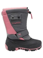 Kozaki damskie - Kangaroos Kozaki zimowe "Kanga-Bean II" w kolorze szaro-jasnoróżowym - miniaturka - grafika 1