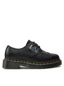Glany damskie - Dr. Martens Glany 1461 Metal Plate 31684001 Czarny - miniaturka - grafika 1