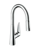 Baterie kuchenne - Hansgrohe Talis M51 - Bateria zlewozmywakowa z wyciąganą wylewką, EcoSmart, chrom 72817000 - miniaturka - grafika 1