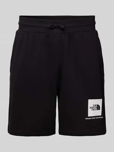 Szorty z dzianiny dresowej o kroju regular fit z nadrukiem z logo - Spodnie sportowe męskie - miniaturka - grafika 1