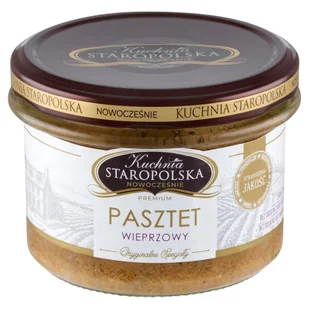 Kuchnia Staropolska Premium Pasztet wieprzowy 160 g - Pasztet i przetwory mięsne - miniaturka - grafika 1