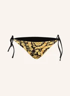 Stroje kąpielowe - Versace Dół Od Bikini Trójkątnego Barocco schwarz - miniaturka - grafika 1