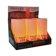 Świece - Wkład led żywy płomień - warm white 1/18/WZP-DIS - miniaturka - grafika 1