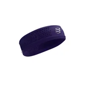 Apaszki i szaliki męskie - COMPRESSPORT Opaska na głowę THIN HEADBAND ON/OFF purple - miniaturka - grafika 1