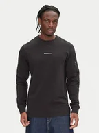 Koszulki męskie - G-Star Raw Longsleeve Checquard D26033-D965 Beżowy Regular Fit - miniaturka - grafika 1