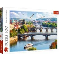 Puzzle - Trefl Puzzle 500el Praga, Czechy 37382 - miniaturka - grafika 1