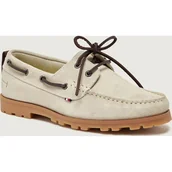 Mokasyny męskie - Tommy Hilfiger Mokasyny HILIFGER LIGHT zamsz - miniaturka - grafika 1