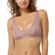 Biustonosze - Sloggi biustonosz usztywniany brązowy rozmiar XS - miniaturka - grafika 1