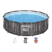 Baseny ogrodowe - Bestway Basen ogrodowy stelażowy 366 x 100 cm 10w1 5614X - miniaturka - grafika 1