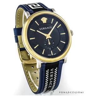 Zegarek Versace V-Circle VEBQ01419 - Zegarki męskie - miniaturka - grafika 2