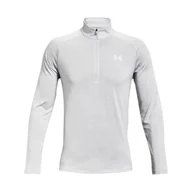 Bluzy sportowe męskie - Bluza męska Under Armour  Tech 2.0 1/2 Zip grey L - miniaturka - grafika 1