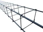 Inne materiały budowlane - Zbrojenia budowlane 4x Ø 12 mm 10x10 cm Ø6 mm gotowy kosz zbrojeniowy - miniaturka - grafika 1